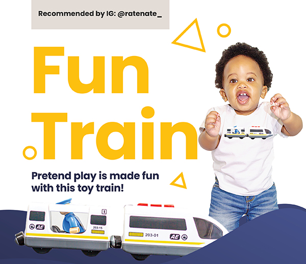 Tiny Land™ Toy Train Ad by RateNate.com