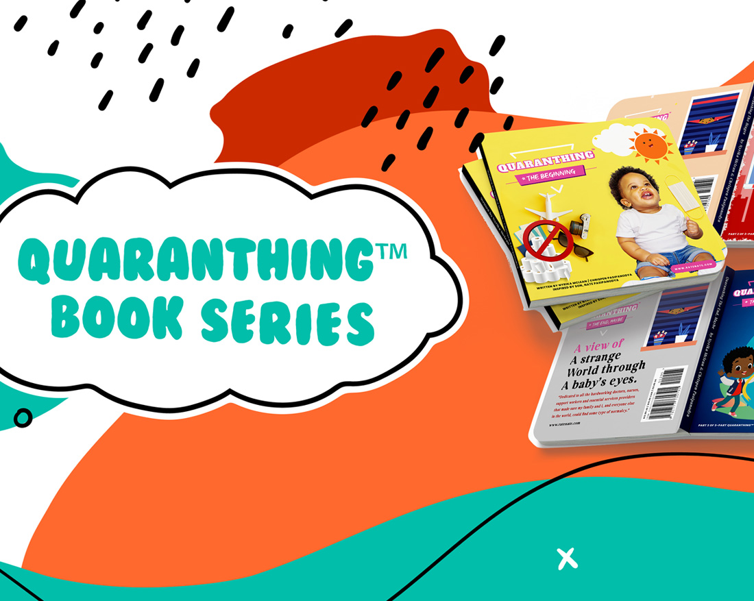 Cover Photo for Colorful promo video for Quaranthing™ Children's Book Series
